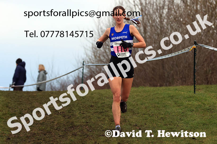 Senior womens 2024 NECAA Cross Country Champs., Temple Park, South Shields. Photo: David T. Hewitson/Sports for All Pics